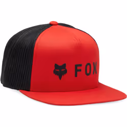 FOX Absolute Mesh Bouchon Snapback, noir-rouge pour Hommes