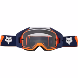 FOX Vue Core Lunettes de motocross, bleu-orange pour Hommes