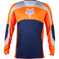 FOX 180 Nitro Maillot de motocross, orange, taille M pour Hommes
