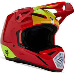 FOX V1 Ballast MIPS Casque de motocross pour les jeunes, rouge-jaune, taille S