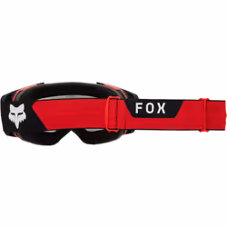FOX Vue Core Lunettes de motocross, noir-blanc-rouge pour Hommes