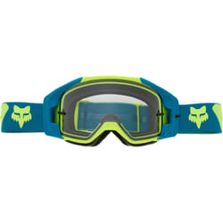 FOX Vue Core Lunettes de motocross, bleu-jaune pour Hommes