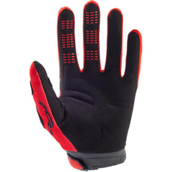 FOX 180 Atlas Gants de motocross, noir-gris-rouge, taille L pour Hommes