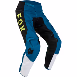 FOX 180 Nitro Pantalon de motocross, noir-blanc-vert-bleu, taille 30 pour Hommes