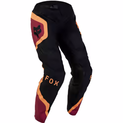 FOX 180 Ballast Pantalon de motocross pour dames, noir-rose, taille L 34 pour Femmes