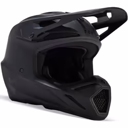 FOX V3 Solid MIPS Casque de motocross, noir, taille L pour Hommes