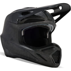 FOX V3 RS Carbon Solid MIPS Casque de motocross, noir, taille L pour Hommes