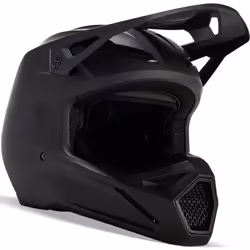 FOX V1 Matte Black 2023 Casque de motocross pour les jeunes, noir, taille S