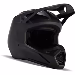 FOX V1 Solid Casque de motocross, noir, taille XL pour Hommes