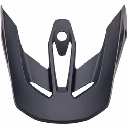 FOX V3 Solid Casque Peak, noir, taille L pour Hommes