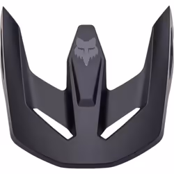 FOX V1 Solid Casque Peak, noir, taille L pour Hommes