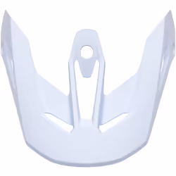 FOX V3 Solid Casque Peak, blanc, taille L pour Hommes