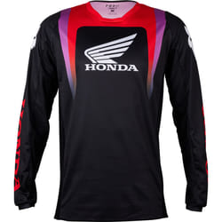 FOX 180 Honda 2023 Maillot de motocross, noir-rouge, taille 2XL pour Hommes