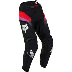 FOX 180 Honda 2023 Pantalon de motocross, noir-rouge, taille 32 pour Hommes