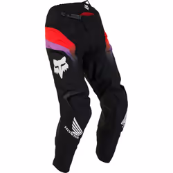 FOX 180 Honda 2023 Pantalon de motocross, noir-rouge, taille 32 pour Hommes
