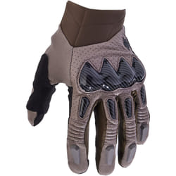 FOX Bomber 2023 Gants de motocross, brun, taille L pour Hommes