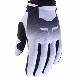 FOX 180 Flora Ladies Gants de motocross, noir-blanc, taille L pour Femmes