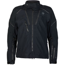 FOX Defend GORE-TEX ADV Blouson textile de moto, noir, taille M pour Hommes