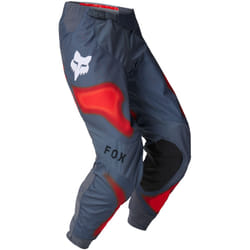 FOX 360 Volatile Pantalons de motocross, gris-rouge, taille 34 pour Hommes
