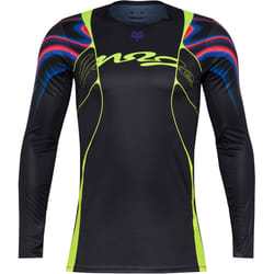 FOX Flexair Energy Maillot de motocross, noir, taille L pour Hommes