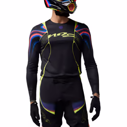 FOX Flexair Energy Maillot de motocross, noir, taille L pour Hommes - Vue supplémentaire 5