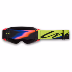 FOX Vue Energy Mirror Lens Lunettes de motocross, noir pour Hommes