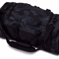 FOX 180 Black Camo Duffle Sac d’équipement, noir-gris, taille 31-40l pour Hommes
