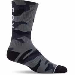 FOX Camo Crew Chaussettes, gris, taille 36 37 38 39 40 41 pour Hommes