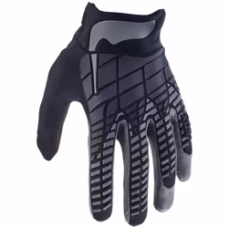 FOX 360 Gants de motocross, noir-gris, taille S pour Hommes