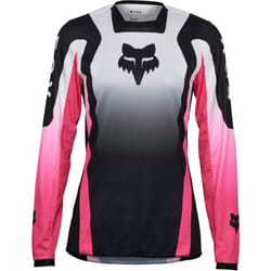 FOX 180 Lean Maillot de motocross femme, noir-rose, taille S pour Femmes