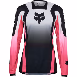 FOX 180 Lean Maillot de motocross femme, noir-rose, taille L pour Femmes - Vue supplémentaire 2
