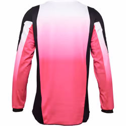 FOX 180 Lean Maillot de motocross fille, noir-rose, taille L pour Les filles