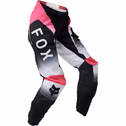 FOX 180 Lean Pantalons de motocross pour femmes, noir-rose, taille L 34