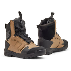 FOX Defend ADV Bottes de moto imperméables, noir-brun, taille 47 pour Hommes