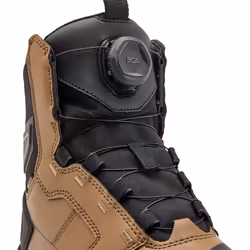 FOX Defend ADV Bottes de moto imperméables, noir-brun, taille 47 pour Hommes