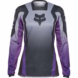 FOX 180 Lean Maillot de motocross femme, pourpre, taille L pour Femmes