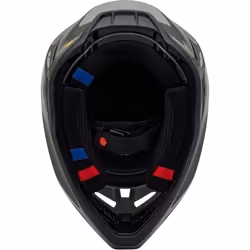 FOX V3 RS Carbon Solid MIPS Casque de motocross, gris, taille 2XL pour Hommes