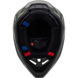 FOX V3 RS Carbon Solid MIPS Casque de motocross, gris, taille 2XL pour Hommes