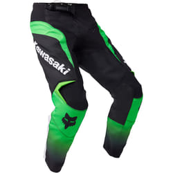 FOX 180 Kawasaki Pantalons de motocross, vert, taille 30 pour Hommes