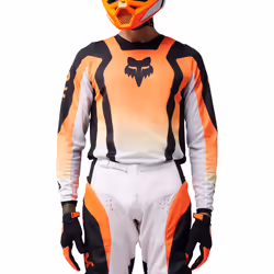 FOX 180 Lean Maillot de motocross, orange, taille XS pour Hommes
