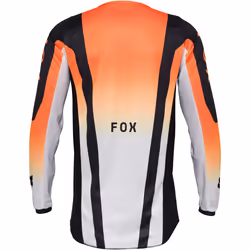 FOX 180 Lean Maillot de motocross, orange, taille XS pour Hommes