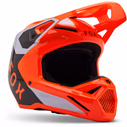 FOX V1 Lean MIPS Casque de motocross, orange, taille 2XL pour Hommes