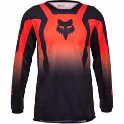 FOX 180 Lean Maillot de motocross pour jeunes, rouge, taille L