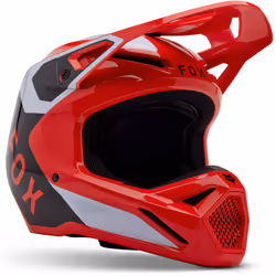 FOX V1 Lean MIPS Casque de motocross, rouge, taille L pour Hommes