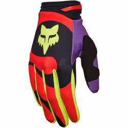 FOX 180 Emotion Gants de motocross, rouge, taille XL pour Hommes