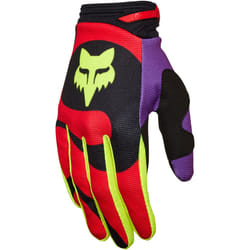 FOX 180 Emotion Gants de motocross, rouge, taille XL pour Hommes
