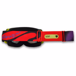 FOX Main Emotion Mirrored Lens Lunettes de motocross, rouge pour Hommes