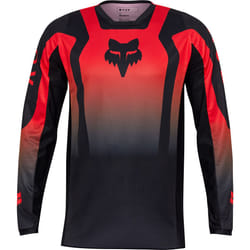 FOX 180 Lean Maillot de motocross, rouge, taille L pour Hommes