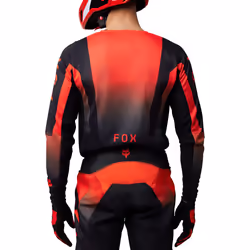 FOX 180 Lean Maillot de motocross, rouge, taille L pour Hommes