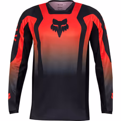 FOX 180 Lean Maillot de motocross, rouge, taille 3XL pour Hommes